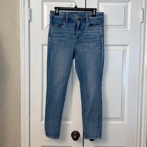 American Eagle Next Level Stretch Zipper Fly High Rise Jeans Size